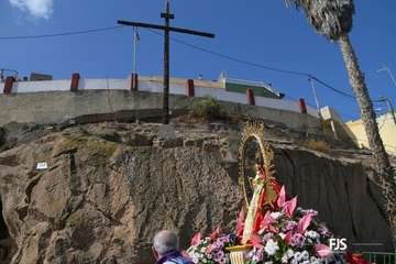 La Candelaria callejea por Tara en su día grande de sus fiestas en Telde/FJS Fotografía.